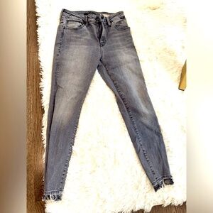 Mavi high rise skinny grey wash jeans size 27x27